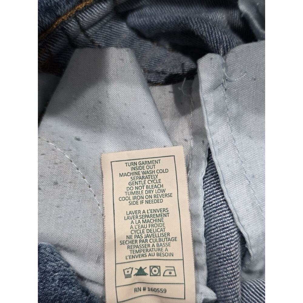 7 For All Mankind Overalls Denim Pants Blue Girls Size 18 months A006063 - Picture 4 of 11